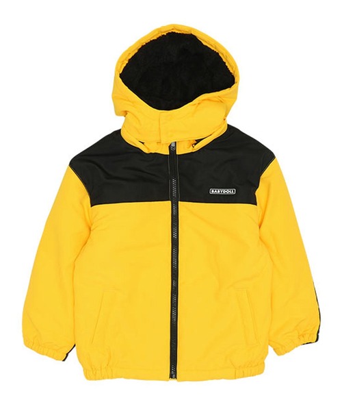 BABYDOLL（ベビードール）の「親子お揃い 中綿ブルゾン8644K（ダウンジャケット/コート・キッズ・パープル/レッド/ベージュ/マスタード/ブルー/グリーン/ブラック/チャコールグレー・110cm/120cm/140cm/130cm/90cm/150cm/100cm）」の14枚目の写真