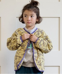 総柄フリースジャケット（90～150cm）