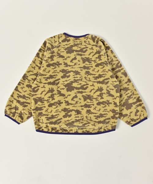 BIG FIELD（ビッグフィールド）の「総柄フリースジャケット（90～150cm）（その他アウター・キッズ・グリーン/ベージュ/エメラルド・110/90/95/150/140/130/120/100）」の5枚目の写真