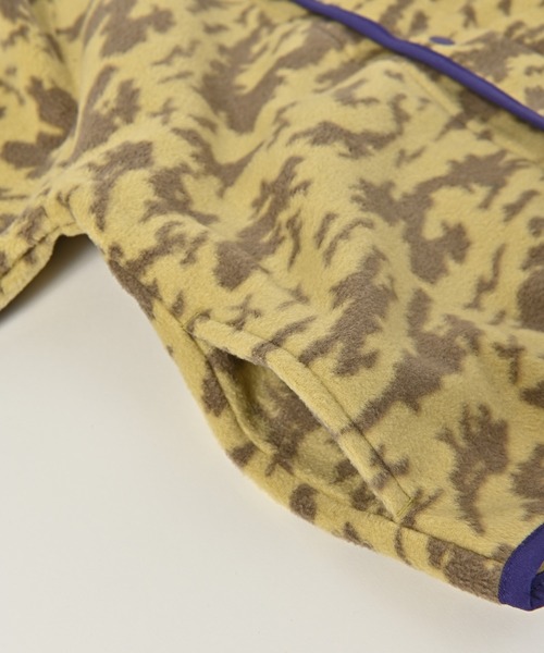 BIG FIELD（ビッグフィールド）の「総柄フリースジャケット（90～150cm）（その他アウター・キッズ・グリーン/ベージュ/エメラルド・110/90/95/150/140/130/120/100）」の8枚目の写真