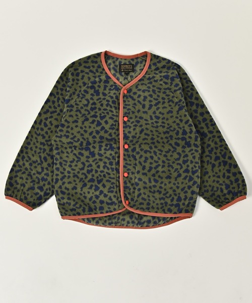 BIG FIELD（ビッグフィールド）の「総柄フリースジャケット（90～150cm）（その他アウター・キッズ・グリーン/ベージュ/エメラルド・110/90/95/150/140/130/120/100）」の14枚目の写真