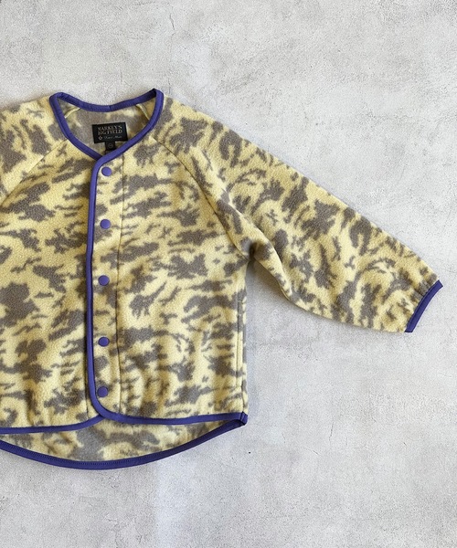 BIG FIELD（ビッグフィールド）の「総柄フリースジャケット（90～150cm）（その他アウター・キッズ・グリーン/ベージュ/エメラルド・110/90/95/150/140/130/120/100）」の18枚目の写真