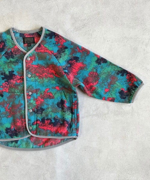 BIG FIELD（ビッグフィールド）の「総柄フリースジャケット（90～150cm）（その他アウター・キッズ・グリーン/ベージュ/エメラルド・110/90/95/150/140/130/120/100）」の22枚目の写真