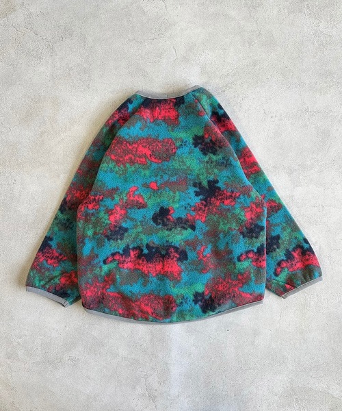 BIG FIELD（ビッグフィールド）の「総柄フリースジャケット（90～150cm）（その他アウター・キッズ・グリーン/ベージュ/エメラルド・110/90/95/150/140/130/120/100）」の15枚目の写真