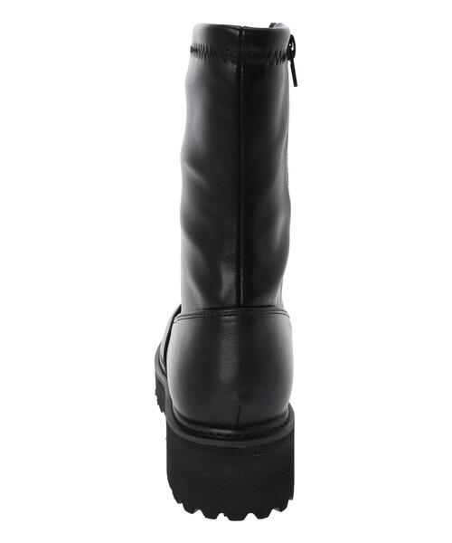 Te chichi(テチチ)の「タンクソールブーツ(ブーツ・レディース・ブラック・38/37)」の5枚目の写真