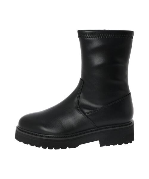 Te chichi(テチチ)の「タンクソールブーツ(ブーツ・レディース・ブラック・38/37)」の6枚目の写真