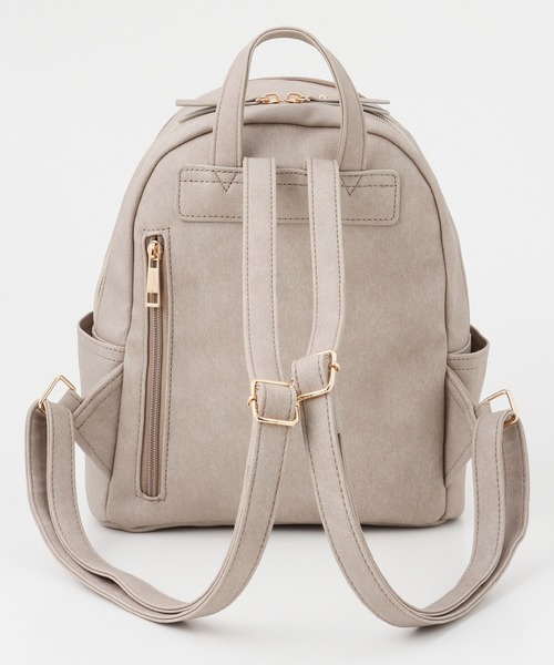 Honeys（ハニーズ）の「多ポケットミニリュック（バックパック/リュック・レディース・ブラック/グレイッシュベージュ/ブルー/ブラック系その他/アイボリー・FREE）」の22枚目の写真