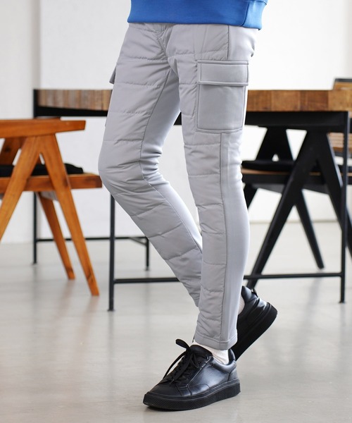 スキニー ストレッチ ダウンカーゴパンツ（カーゴパンツ）｜JIGGYS SHOP（ジギーズショップ）