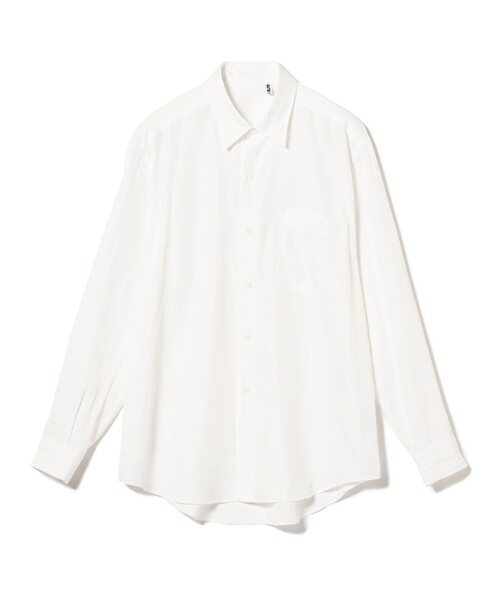 Kaptain Sunshine（キャプテン サンシャイン）の「KAPTAIN SUNSHINE / Regular Collar Shirt（シャツ/ブラウス・メンズ・ホワイト/ブルー・38/40/36）」の3枚目の写真