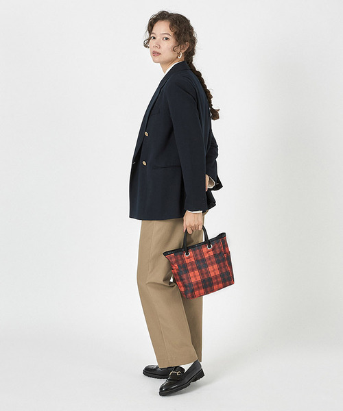 LeSportsac（レスポートサック）の「MEDIUM 2 WAY TOTE レッドタータン