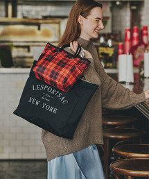 LARGE 2 WAY TOTE レッドタータン/ブラック LARGE 2 WAY TOTE レッドタータン/ブラック LARGE 2 WAY TOTE