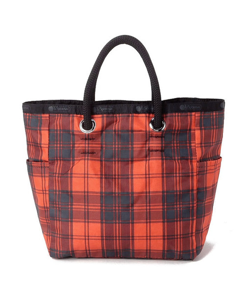 LeSportsac（レスポートサック）の「MEDIUM 2 WAY TOTE レッドタータン
