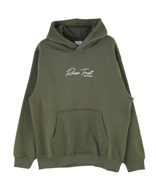 jiggys shop(ジギーズショップ)の「裏起毛フーディーロゴプリントスウェットプルパーカー(パーカー・メンズ・ブラック/杢グレー/バーガンディー/カーキ・MEDIUM/LARGE/X-LARGE)」の10枚目の写真