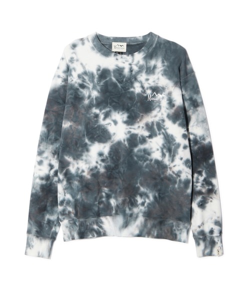 MANASTASH(マナスタッシュ)の「MANASTASH/マナスタッシュ/TIE DYE SWEAT/タイダイスウェット(スウェット・メンズ・レッド/サックスブルー/ブラック・L/M/XL/S)」の2枚目の写真