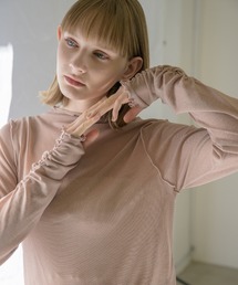 idem | glitter sheer tops/ラメシアートップス(Tシャツ/カットソー)