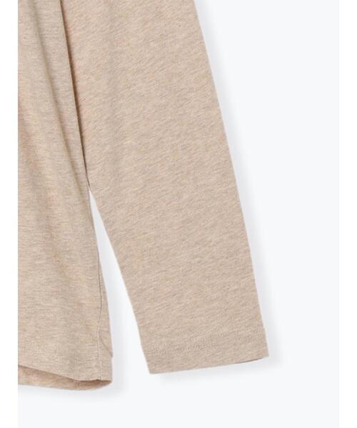 Samansa Mos2（サマンサ モスモス）の「襟レースギャザーカットソー（Tシャツ/カットソー・レディース・ブラック/キナリ/オフホワイト/ベージュ・F）」の6枚目の写真