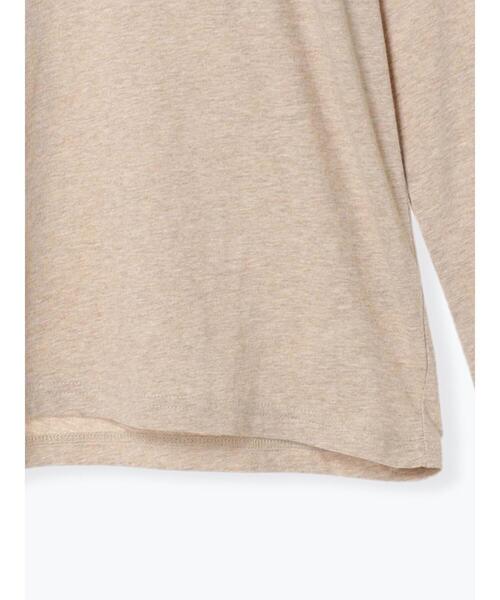 Samansa Mos2（サマンサ モスモス）の「襟レースギャザーカットソー（Tシャツ/カットソー・レディース・ブラック/キナリ/オフホワイト/ベージュ・F）」の5枚目の写真