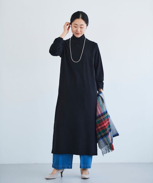 le.coeur blanc(ルクールブラン)の「ボアベスト&ニットワンピースSET(ワンピース・レディース・ブラウン/ブラック・38)」の20枚目の写真