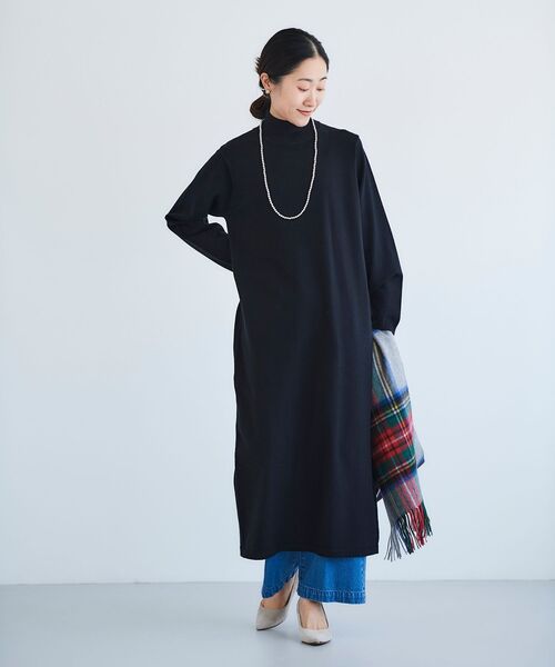le.coeur blanc(ルクールブラン)の「ボアベスト&ニットワンピースSET(ワンピース・レディース・ブラウン/ブラック・38)」の22枚目の写真