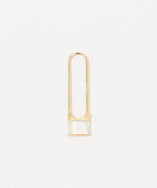 simmon ドロップクオーツピアス