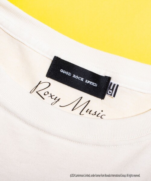GOOD ROCK SPEED（グッドロックスピード）の「【GOOD ROCK SPEED/グッドロックスピード】THE1975 / ROXY MUSIC  別注バンドTシャツ レーヨン混（Tシャツ/カットソー・メンズ・ホワイト系その他/ホワイト系その他2・M/L）」の5枚目の写真