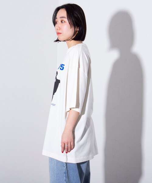 GOOD ROCK SPEED（グッドロックスピード）の「【GOOD ROCK SPEED/グッドロックスピード】THE1975 / ROXY MUSIC  別注バンドTシャツ レーヨン混（Tシャツ/カットソー・メンズ・ホワイト系その他/ホワイト系その他2・M/L）」の12枚目の写真