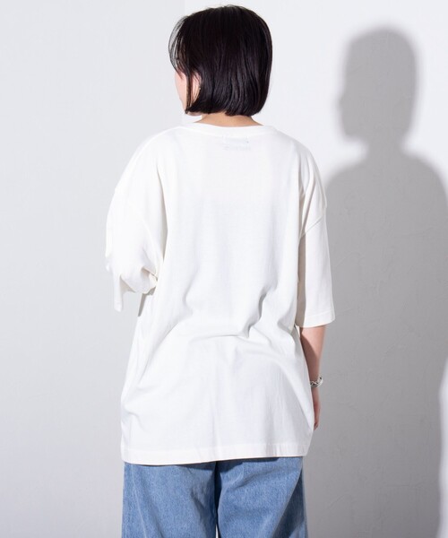 GOOD ROCK SPEED（グッドロックスピード）の「【GOOD ROCK SPEED/グッドロックスピード】THE1975 / ROXY MUSIC  別注バンドTシャツ レーヨン混（Tシャツ/カットソー・メンズ・ホワイト系その他/ホワイト系その他2・M/L）」の13枚目の写真