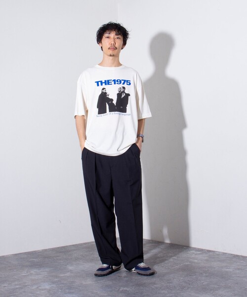 GOOD ROCK SPEED（グッドロックスピード）の「【GOOD ROCK SPEED/グッドロックスピード】THE1975 / ROXY MUSIC  別注バンドTシャツ レーヨン混（Tシャツ/カットソー・メンズ・ホワイト系その他/ホワイト系その他2・M/L）」の15枚目の写真