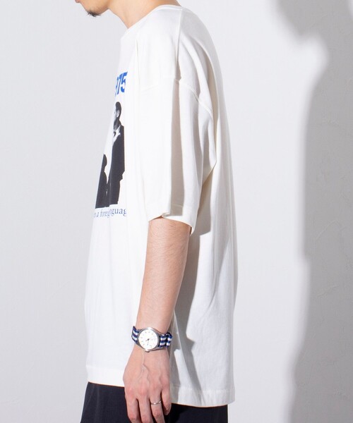 GOOD ROCK SPEED（グッドロックスピード）の「【GOOD ROCK SPEED/グッドロックスピード】THE1975 / ROXY MUSIC  別注バンドTシャツ レーヨン混（Tシャツ/カットソー・メンズ・ホワイト系その他/ホワイト系その他2・M/L）」の19枚目の写真