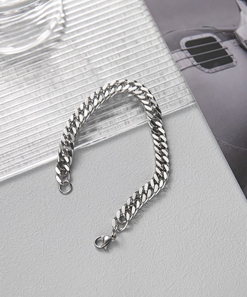 PARKS TOKYO SELECT(パークストウキョウセレクト)の「メンズ キヘイチェーンブレスレット(ブレスレット・メンズ・シルバー・19cm/21cm)」の2枚目の写真