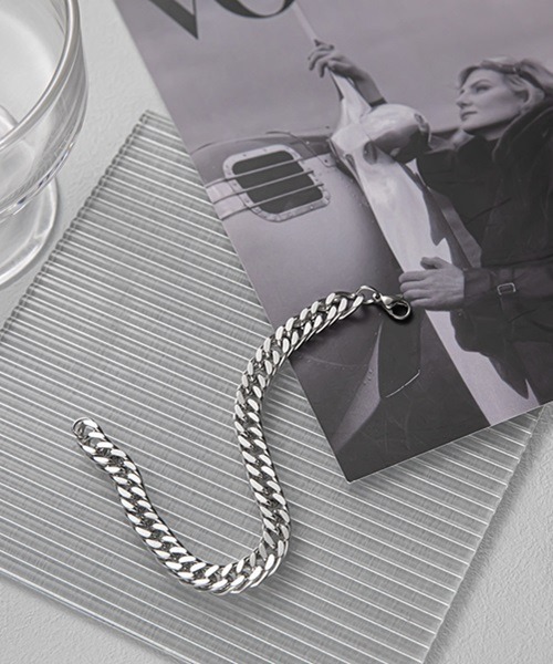 PARKS TOKYO SELECT(パークストウキョウセレクト)の「メンズ キヘイチェーンブレスレット(ブレスレット・メンズ・シルバー・19cm/21cm)」の4枚目の写真