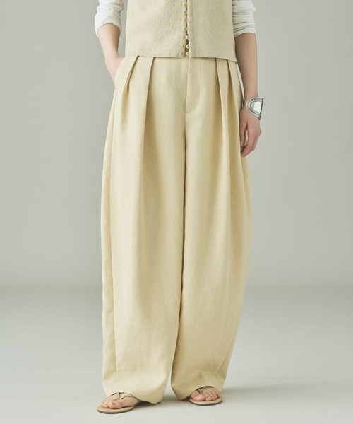 Curensology(カレンソロジー)/プレーンツータックパンツ（その他パンツ