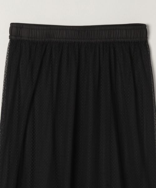 JEANASIS（ジーナシス）の「キリカエレーススカート/108071（スカート・レディース・ブラック/ライトグレー・FREE）」の4枚目の写真