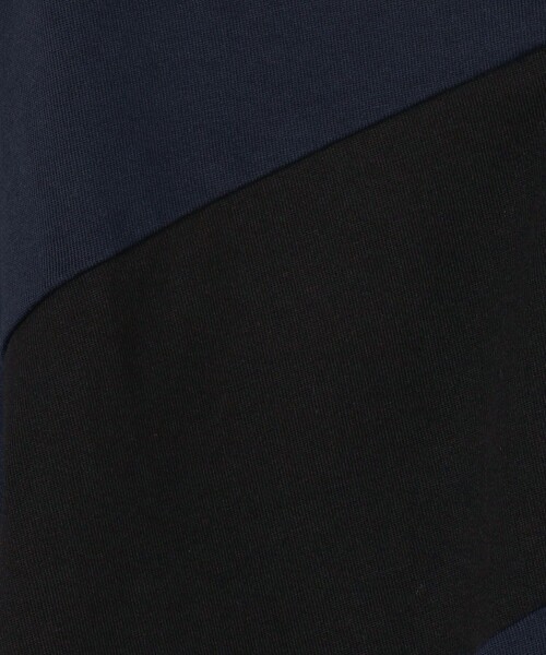 MACPHEE（マカフィー）の「ボーダーラガーシャツ（Tシャツ/カットソー・レディース・ネイビー/ダークブラウン・S）」の10枚目の写真