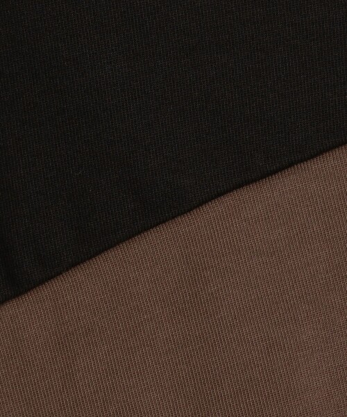 MACPHEE（マカフィー）の「ボーダーラガーシャツ（Tシャツ/カットソー・レディース・ネイビー/ダークブラウン・S）」の11枚目の写真