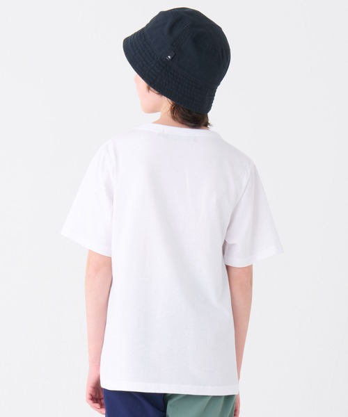 KRIFF MAYER Kid's Collection（クリフメイヤーキッズコレクション）の「楽LUCK TEE（ほぼ魚）（Tシャツ/カットソー・キッズ・ネイビー/ラベンダー/オフホワイト/グレー・120/130/140/150/160/170）」の8枚目の写真