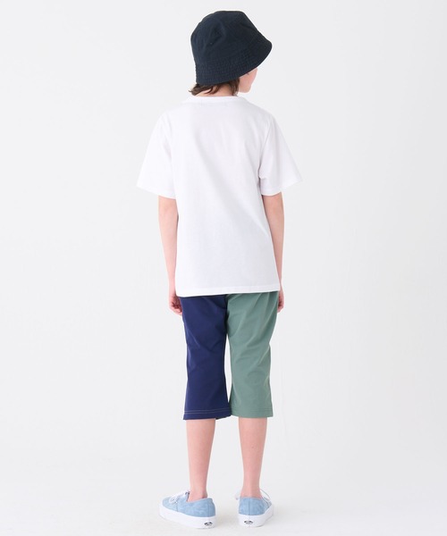 KRIFF MAYER Kid's Collection（クリフメイヤーキッズコレクション）の「楽LUCK TEE（ほぼ魚）（Tシャツ/カットソー・キッズ・ネイビー/ラベンダー/オフホワイト/グレー・120/130/140/150/160/170）」の11枚目の写真