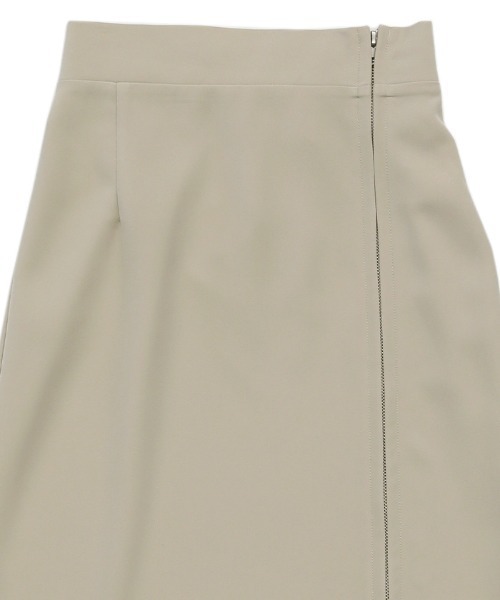 select MOCA（セレクトモカ）の「サイドジップスリットスカート（スカート・レディース・ブラック/ベージュ/グレー・MEDIUM/SMALL）」の8枚目の写真