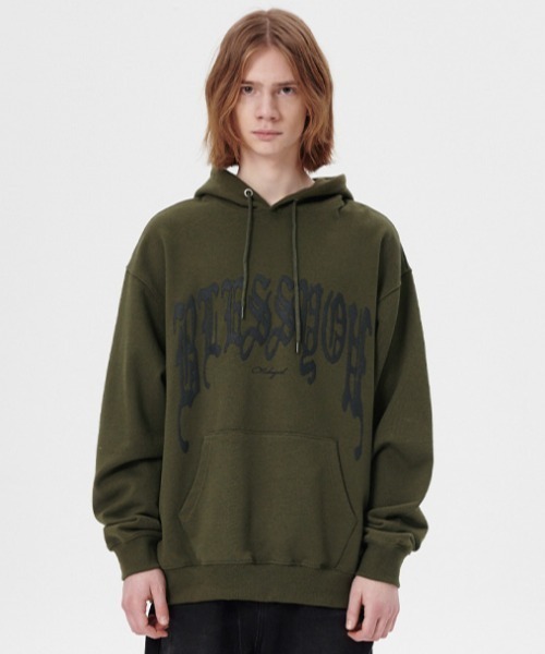 【セール】『mahagrid/マハグリッド』BLESS HOODIE/ブレス フーディーパーカー（パーカー）｜MAHAGRID（マハグリッド）