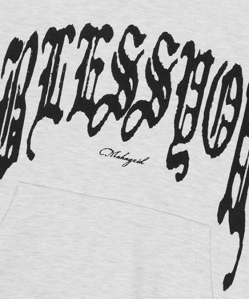 【セール】『mahagrid/マハグリッド』BLESS HOODIE/ブレス フーディーパーカー（パーカー）｜MAHAGRID（マハグリッド）