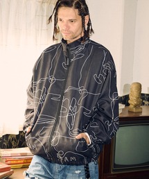 ADAMPATEK/line art track top /ラインアートトラックトップ
