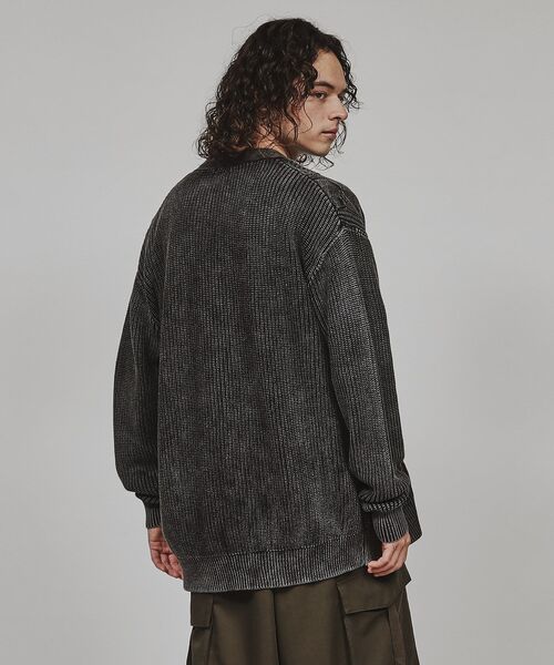 tk.TAKEO KIKUCHI(ティーケータケオキクチ)の「◆フェードニットカーディガン(カーディガン/ボレロ・メンズ・ベージュ/ブラック/ブルー系その他・04/03/02)」の19枚目の写真