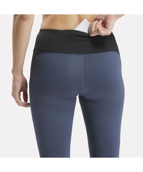 Reebok（リーボック）の「ランニング ベクター タイツ / RUNNING VECTOR TIGHT（レギンス/スパッツ・レディース・ブルーグレー/ブラック/オレンジ・X-SMALL/LARGE/MEDIUM/SMALL/XX-LARGE/X-LARGE）」の7枚目の写真