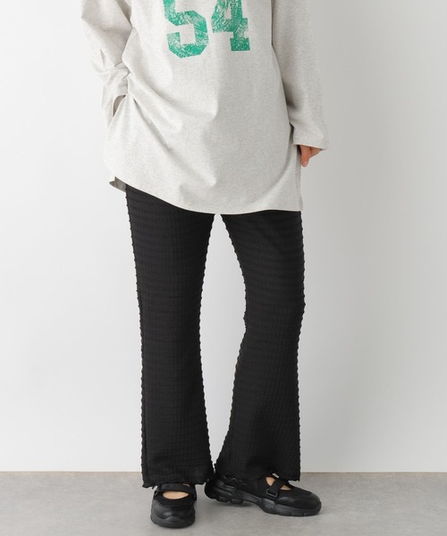 LEPSIM(レプシィム)の「【産前・産後対応】マタニティ/ フリルティアードイージーパンツ 992053(マタニティウェア/グッズ・レディース・ブラック/ブルー/アイボリー・FREE)」の21枚目の写真