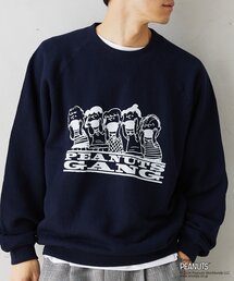 PEANUTS | 【PEANUTS×SPORTS WEAR by relume】別注 プリントスウェット(Tシャツ/カットソー)