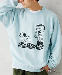 PEANUTS | 【PEANUTS×SPORTS WEAR by relume】別注 プリントスウェット(Tシャツ/カットソー)