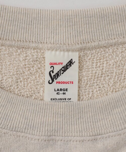 PEANUTS（ピーナッツ）の「【PEANUTS×SPORTS WEAR by relume】別注 プリントスウェット（Tシャツ/カットソー・メンズ・ボルドー/アイボリー/ブルー/ネイビー・MEDIUM/X-LARGE/LARGE）」の15枚目の写真