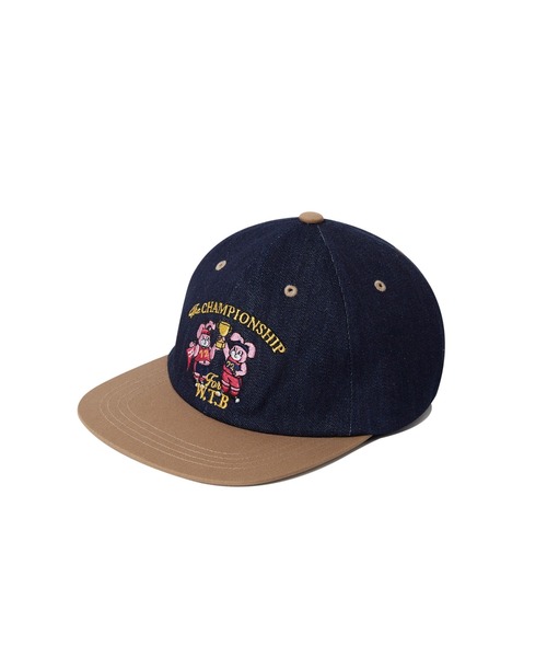 [ KIRSH ]★WITTY BUNNY GRAPHIC DENIM BALL CAP KIRSH（キルシー）の「KIRSH WITTY BUNNY GRAPHIC DENIM BALL