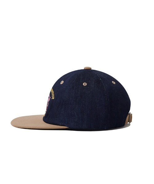 [ KIRSH ]★WITTY BUNNY GRAPHIC DENIM BALL CAP KIRSH（キルシー）の「KIRSH WITTY BUNNY GRAPHIC DENIM BALL