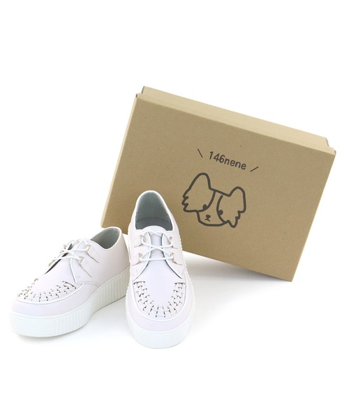 靴 NeNe Fusione×nene】2way厚底スニーカー（ZOZOTOWN限定アイテム